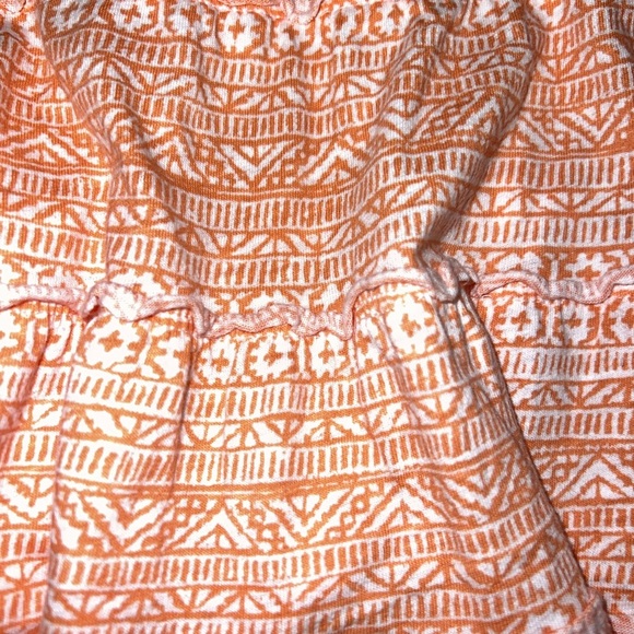 American Eagle Outfitters Orange Patterned Camisole - Picture 3 of 4